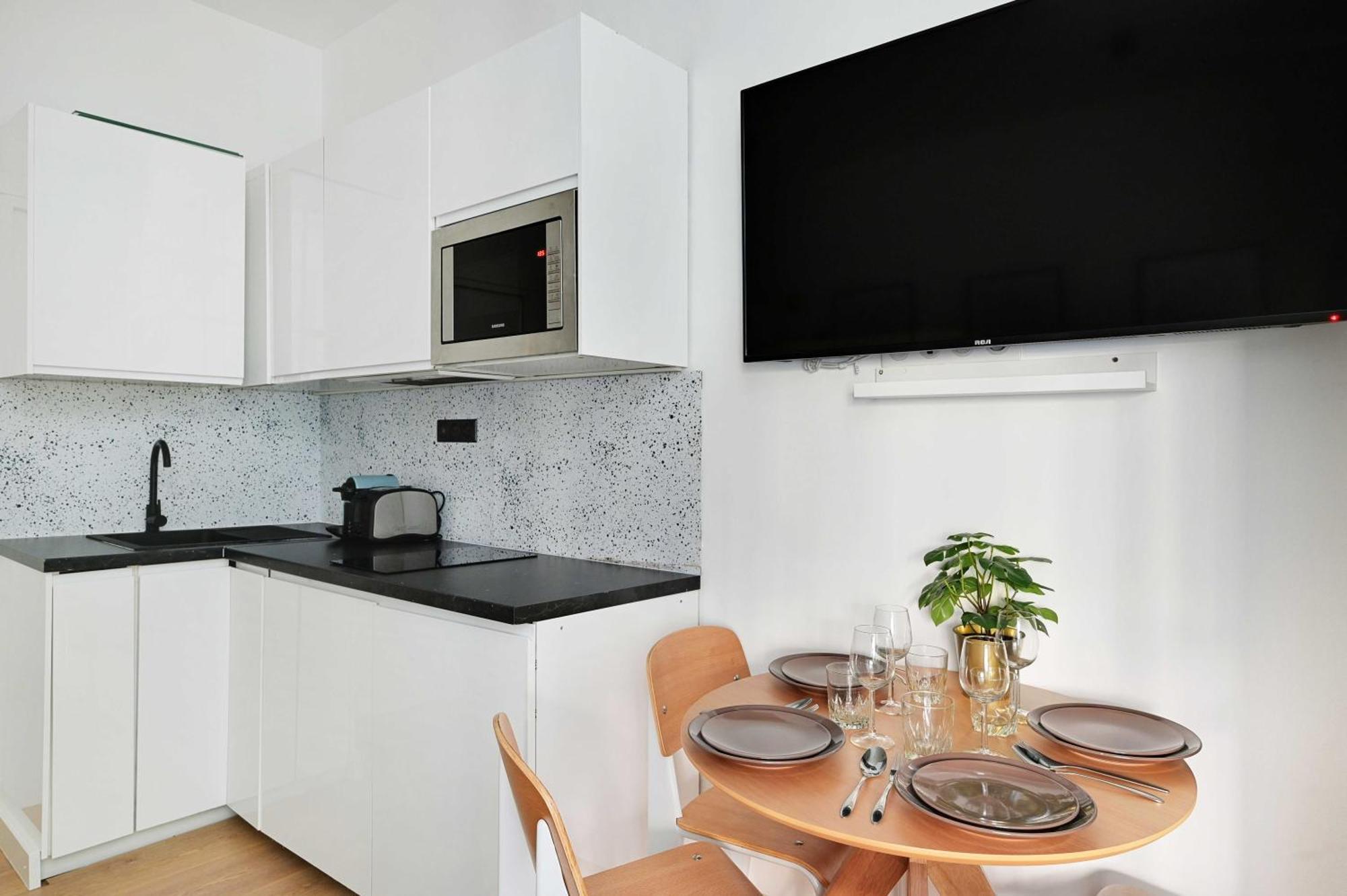 Apartment Charming - 1br-4p - Ac - Marais Paris
